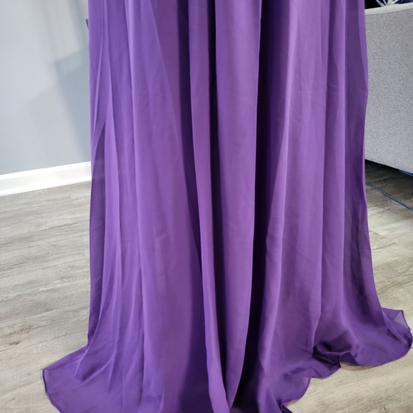 Purple Prom Dress - Picture 3 of 9